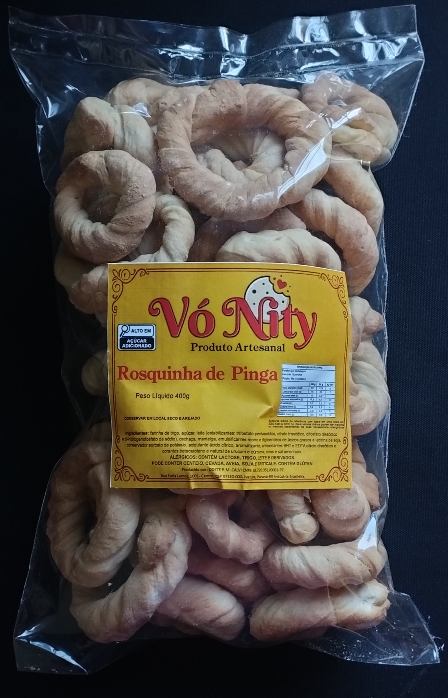 Rosquinha de Pinga Tradicional